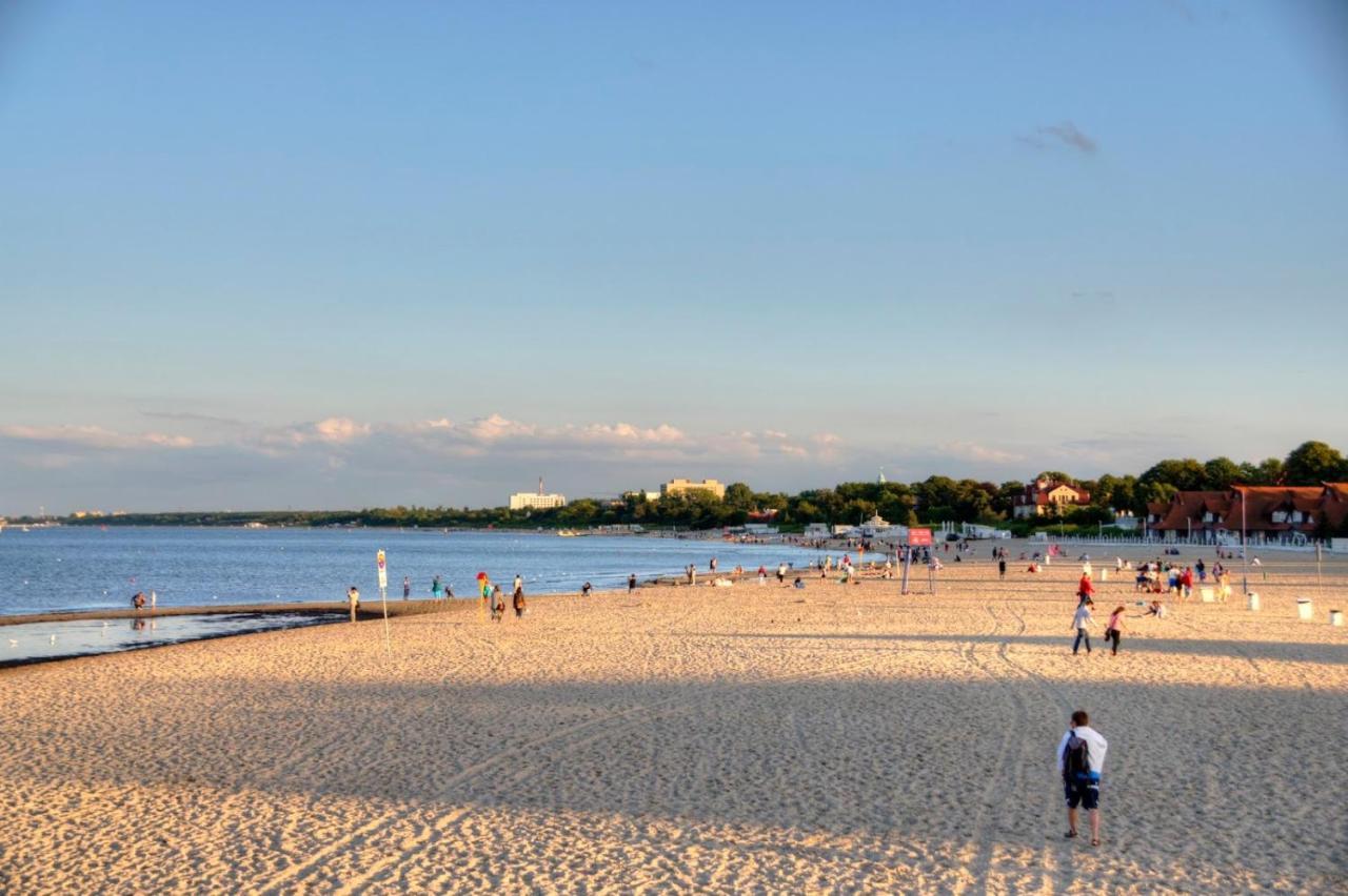 Sopot Pokoje Nadmorskie 3K Bagian luar foto